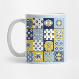 Portuguese tiles mosaic azulejos Mug